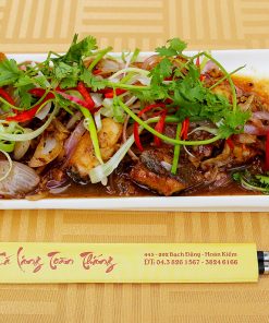 Cá Lăng áp chảo